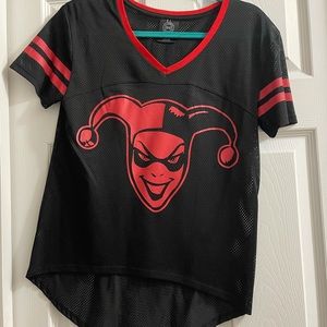 Harley Quinn Black Red Medium Jersey